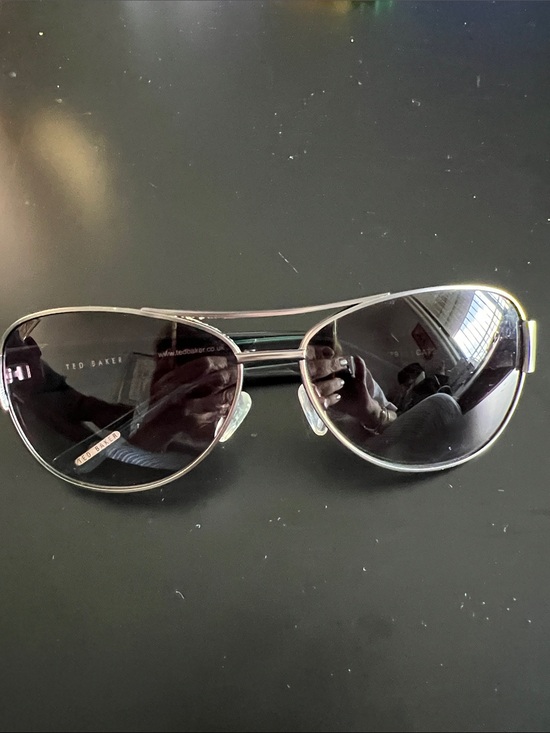 Ted Baker Accessories - Ted Baker Teal and Black Sunglass Temple Arm with Logo